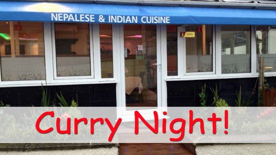 Curry Night Graphic