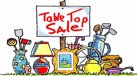 Table Top Sale Graphic